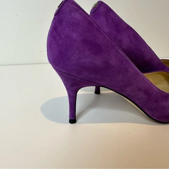 Ivanka Trump purple suede pumps women’s size 9M - Picture 15 of 16
